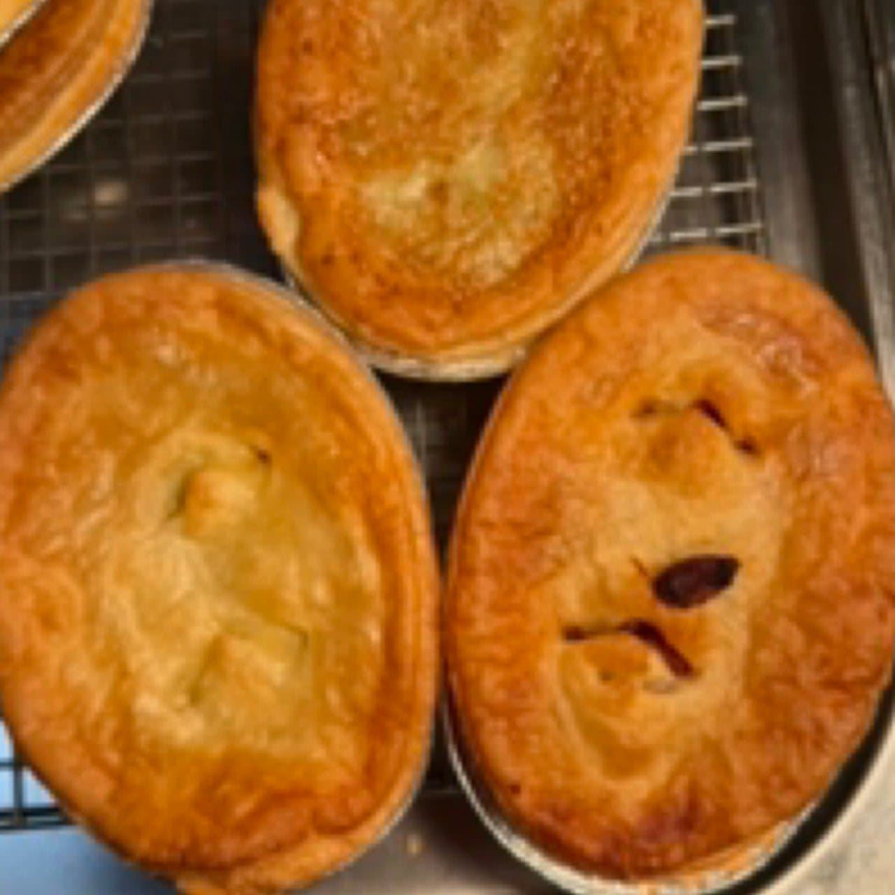 Homemade pie